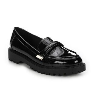 Jones New York Shiny Black Loafers